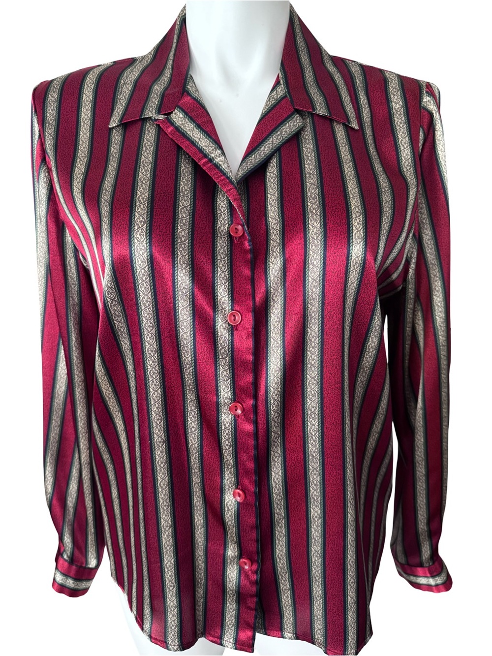 *PLUS SIZE* VINTAGE STATEMENT BLOUSE